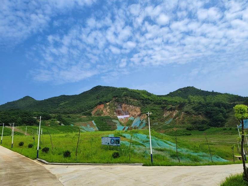 銅山、前山露天采坑復(fù)墾項(xiàng)目完成